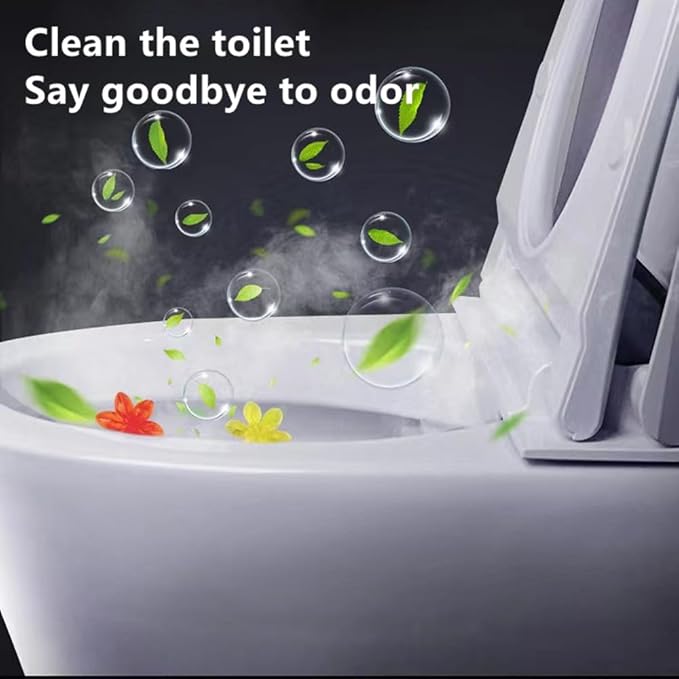 Toilet Bowl Gel Stamps 42Pcs Flower Shaped Toilet Freshener Gel  Long Lasting Bathroom Odor Control Cleaner  3 Mixed Fragrance  Toilet Deodorant Stamp, 3-Month Supply for Home Bathroom