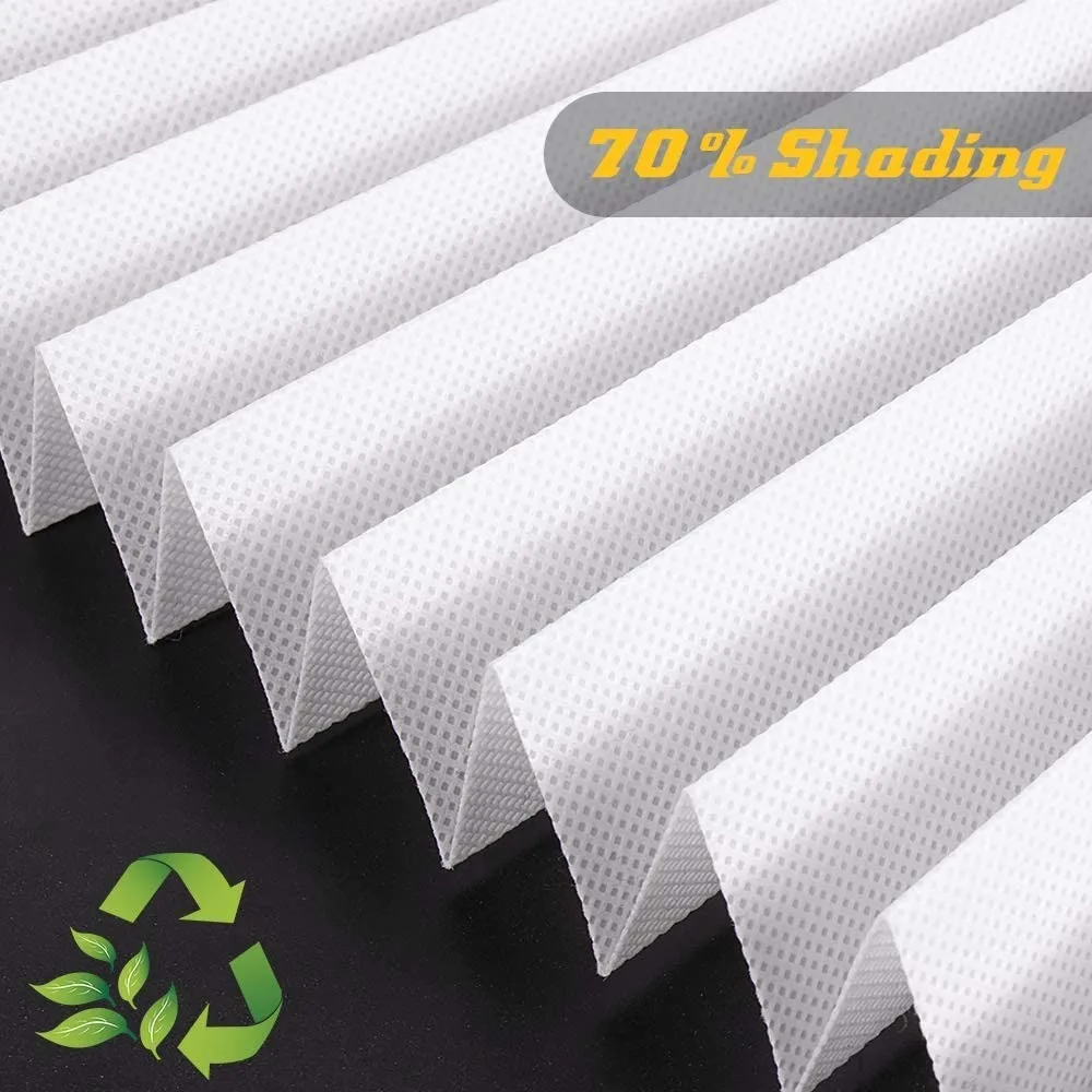 curtain,Stick On Blinds for Windows, No Drill Blinds, No Drilling Door Blinds, Light Filtering Pleated Waterproof Paper Blinds and Shades, Clip On Waterproof Blinds for Kitchen Patio Bathroom