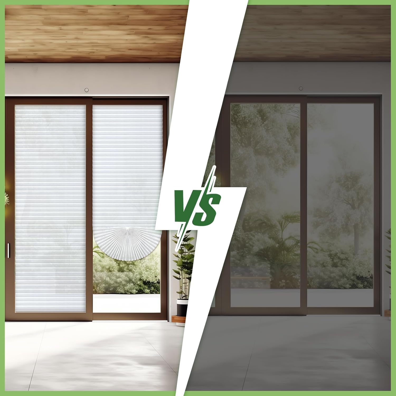 curtain,Stick On Blinds for Windows, No Drill Blinds, No Drilling Door Blinds, Light Filtering Pleated Waterproof Paper Blinds and Shades, Clip On Waterproof Blinds for Kitchen Patio Bathroom