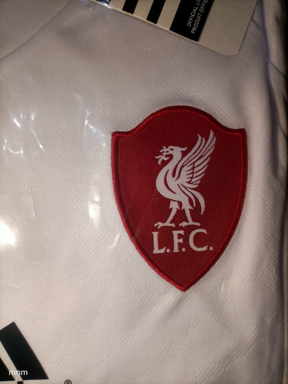 OFFER! OFFER!🔥🔥  White Liverpool jersey. "Celebrate a new era of  Liverpool with this jersey. Engineered with breathable fabric, it keeps you cool whether you're at Anfield or on the streets.