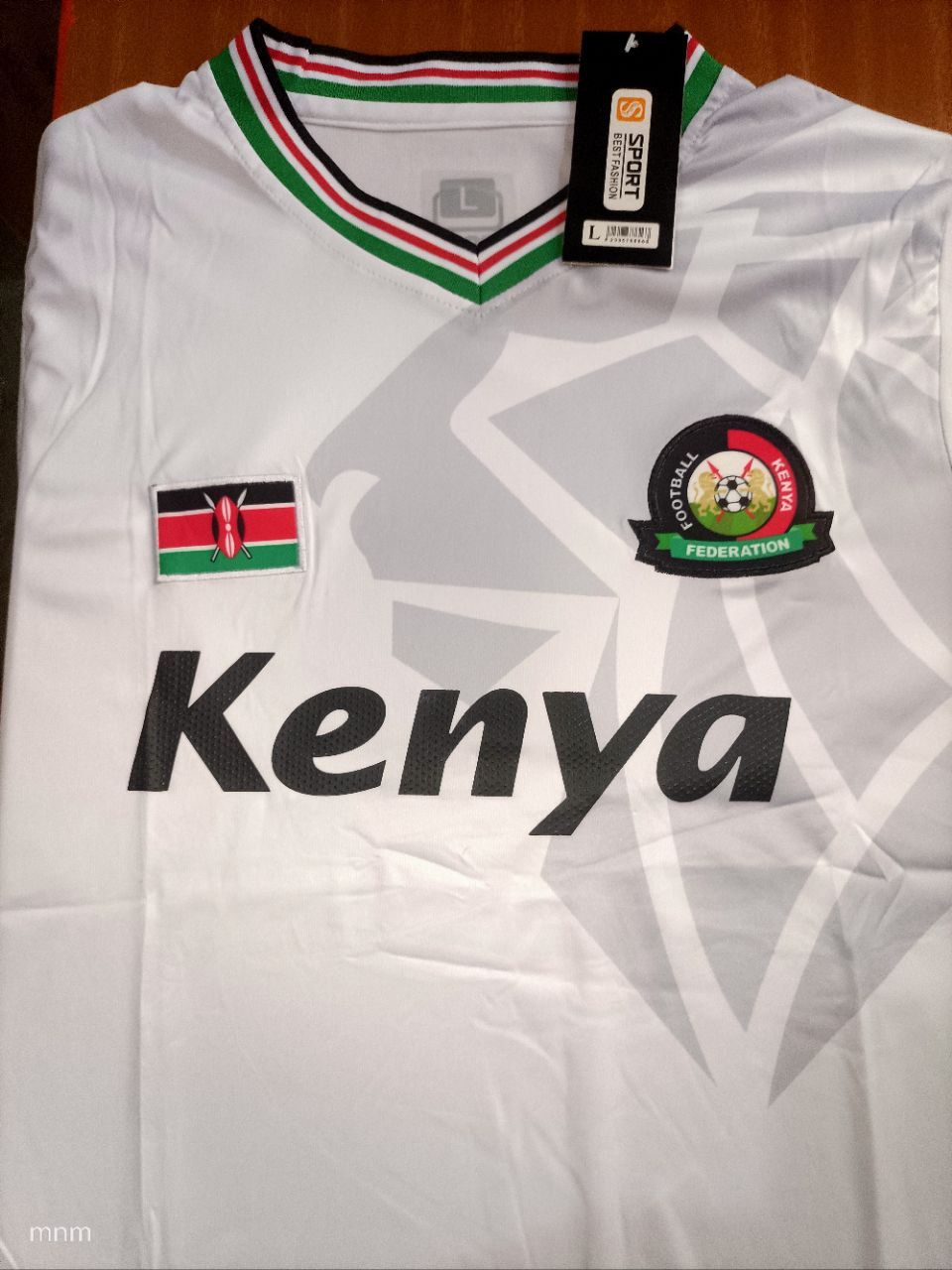 🔥🔥UNISEX WHITE KENYAN JERSEY. If you’re a true fan of the Harambee Stars or just want to rock the cleanest drip in the city, this is it. This is National Pride woven into every fiber.