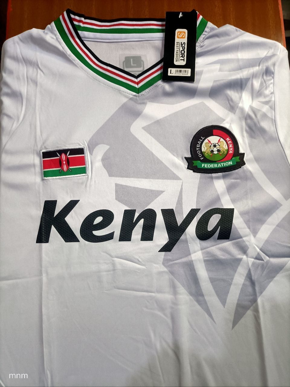 🔥🔥UNISEX WHITE KENYAN JERSEY. If you’re a true fan of the Harambee Stars or just want to rock the cleanest drip in the city, this is it. This is National Pride woven into every fiber.