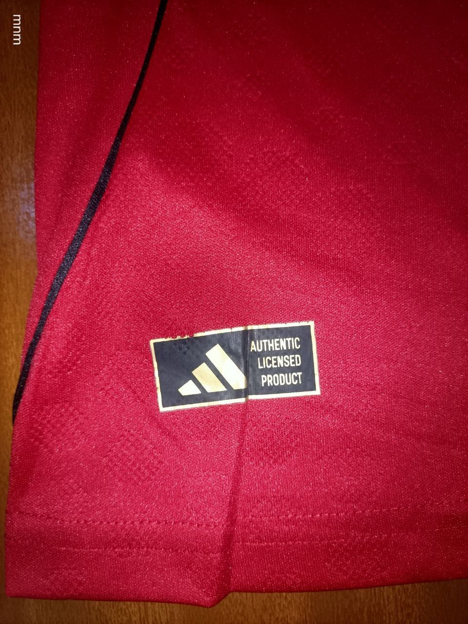 RED MAN UTD HOME JERSEY 25/26. Designed for comfort and style, whether you’re on the pitch or cheering from the stands, this jersey captures the  spirit with authentic Adidas craftsmanship.