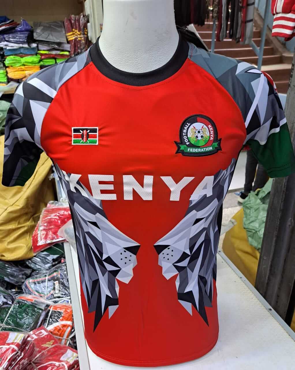 KENYA RUGBY JERSEY(FAN VERSION). Don’t Just Represent, Dominate the Fit Check." This kit is pure Dark Mode Aura.