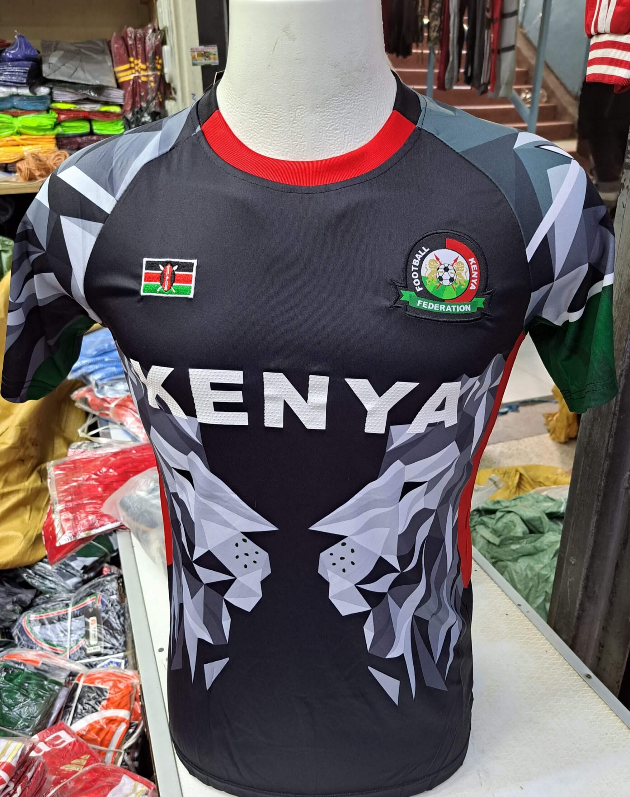KENYA RUGBY JERSEY(FAN VERSION). Don’t Just Represent, Dominate the Fit Check." This kit is pure Dark Mode Aura.