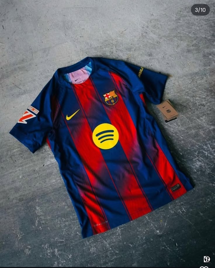 FC Barcelona 2025/26 Home Jersey is a high-definition fusion of heritage and futuristic street style. This jersey isn't just a piece of kit, it’s a statement.