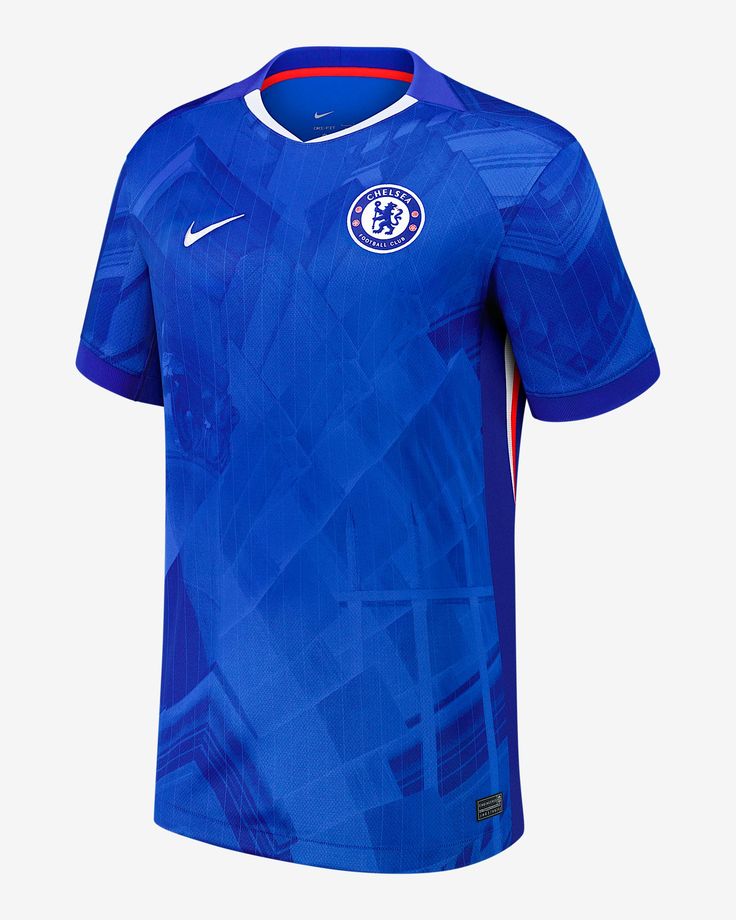 Blue Chelsea FC 25/26 Home Jersey. Step to the new era with the same look worn by stars like Cole Palmer.This is a piece of club's identity, engineered for performance and street styled.