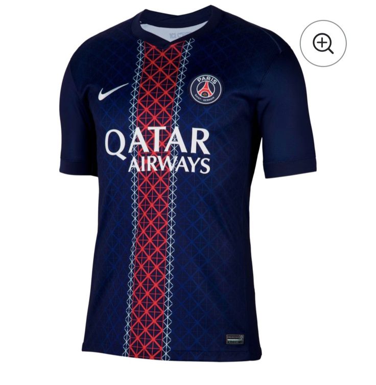🔥🔥 Authentic PSG 2025/26 Home Jersey. Command attention with a jersey that looks as good with denim as it does with football boots. Wicks sweat away instantly for a light, distraction-free feel.