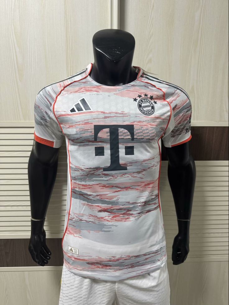 Bayern Munich Adidas 25/26  Authentic Away Soccer Jersey.This jersey is built for those who settled for nothing but first place.  Don’t just watch the game—dominate it.