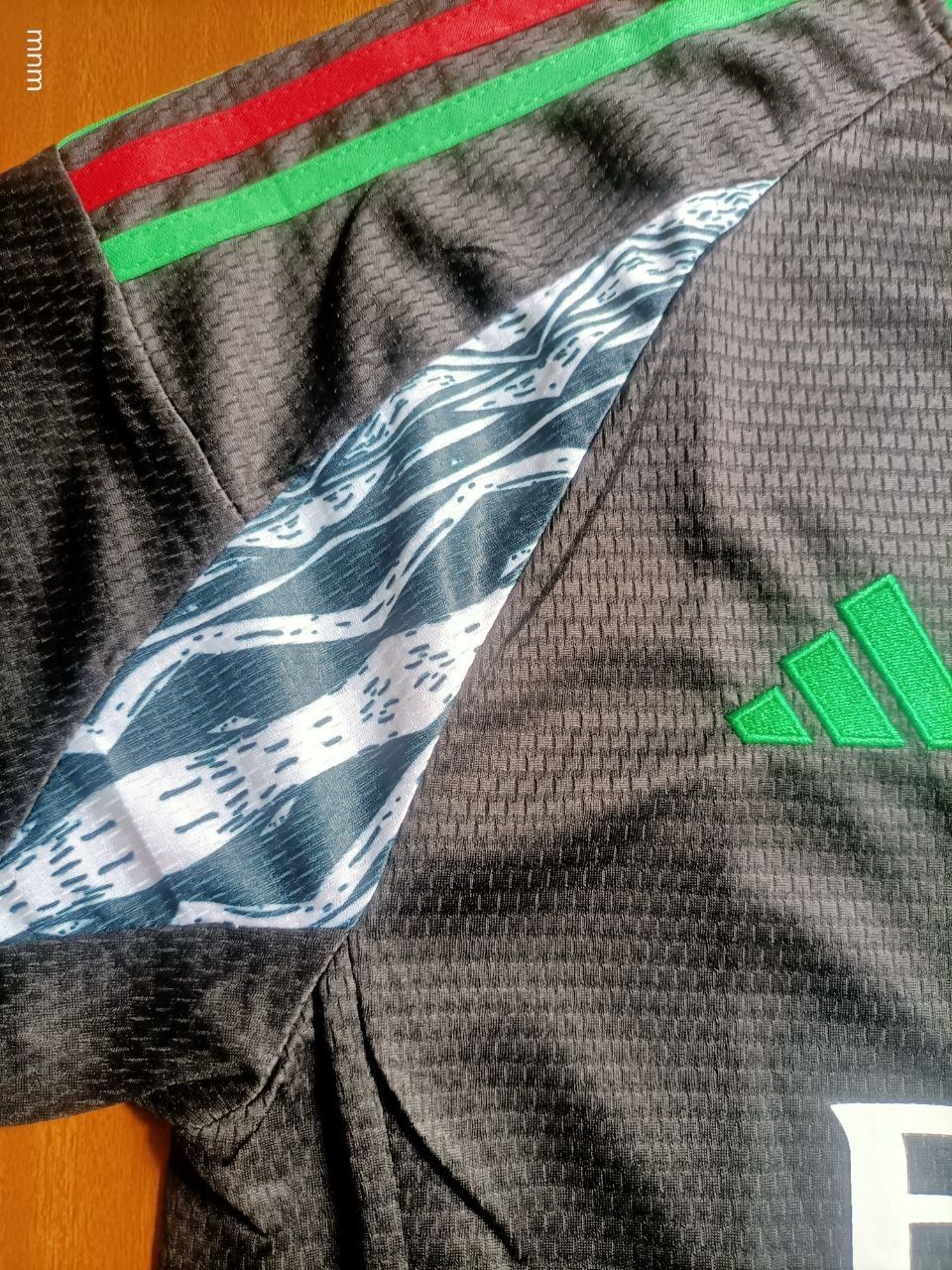 ARSENAL 24/25 Away Authentic Player Jersey. This piece combines cutting-edge performance tech with a bold, Pan-African-inspired aesthetic.