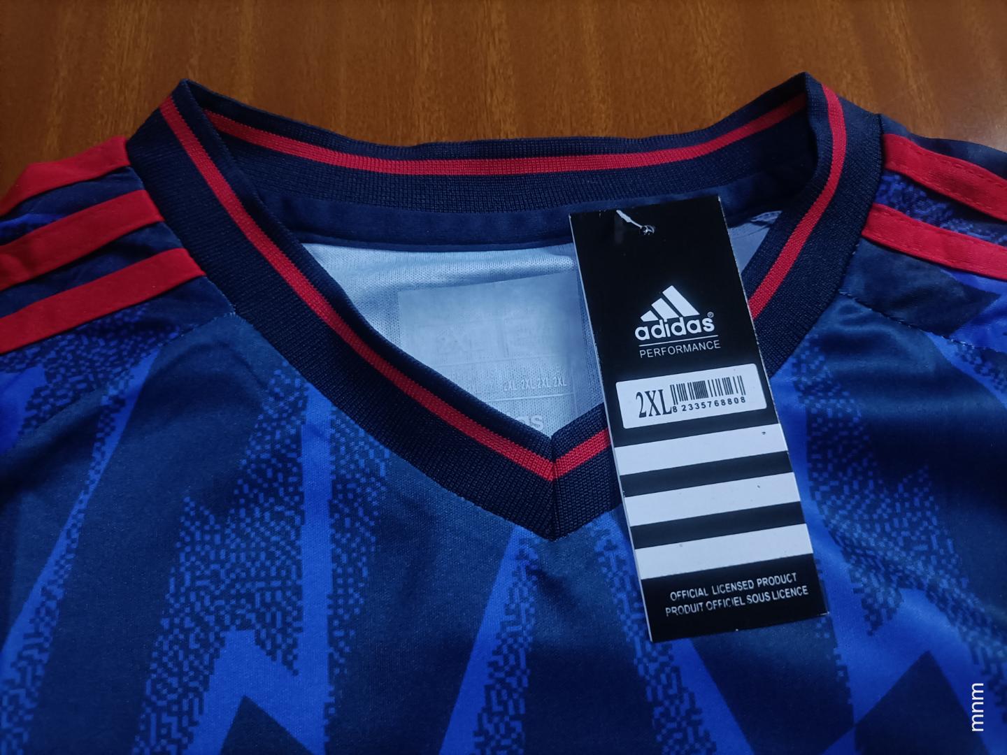 ARSENAL  (NIGHT BLUE) JERSEY. Whether you are playing a match on the pitch or cheering from the stands, this jersey is built for performance. Few units remaining, grab one before they run out.