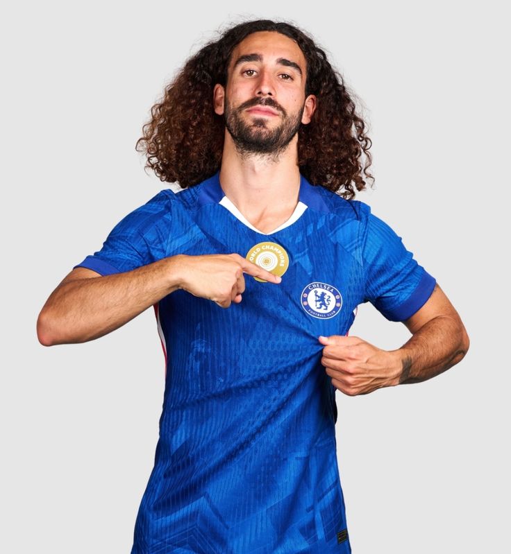 Blue Chelsea FC 25/26 Home Jersey. Step to the new era with the same look worn by stars like Marc Cucurella.This is a piece of club's identity, engineered for performance and street styled.