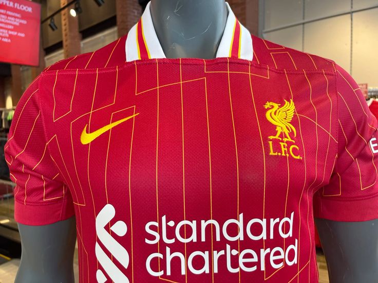 Liverpool 2024/25 Home Jersey. A masterpiece that blends the club's rich history with a bold, modern edge. It’s not just a shirt; it’s a statement of loyalty for every true Red.