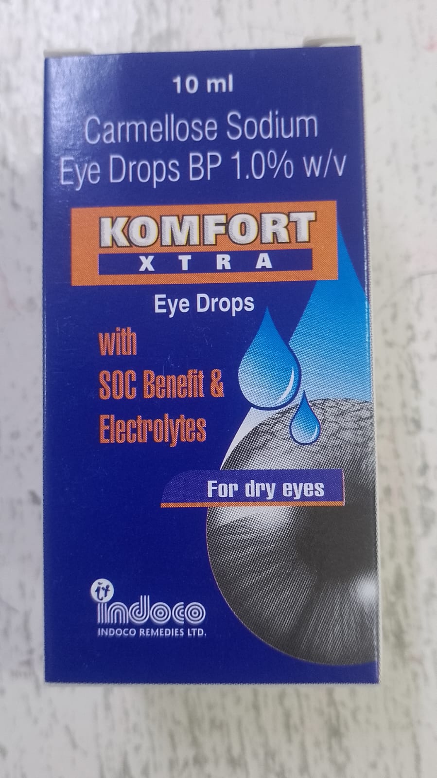 komfort xtra eye drops 10 ml