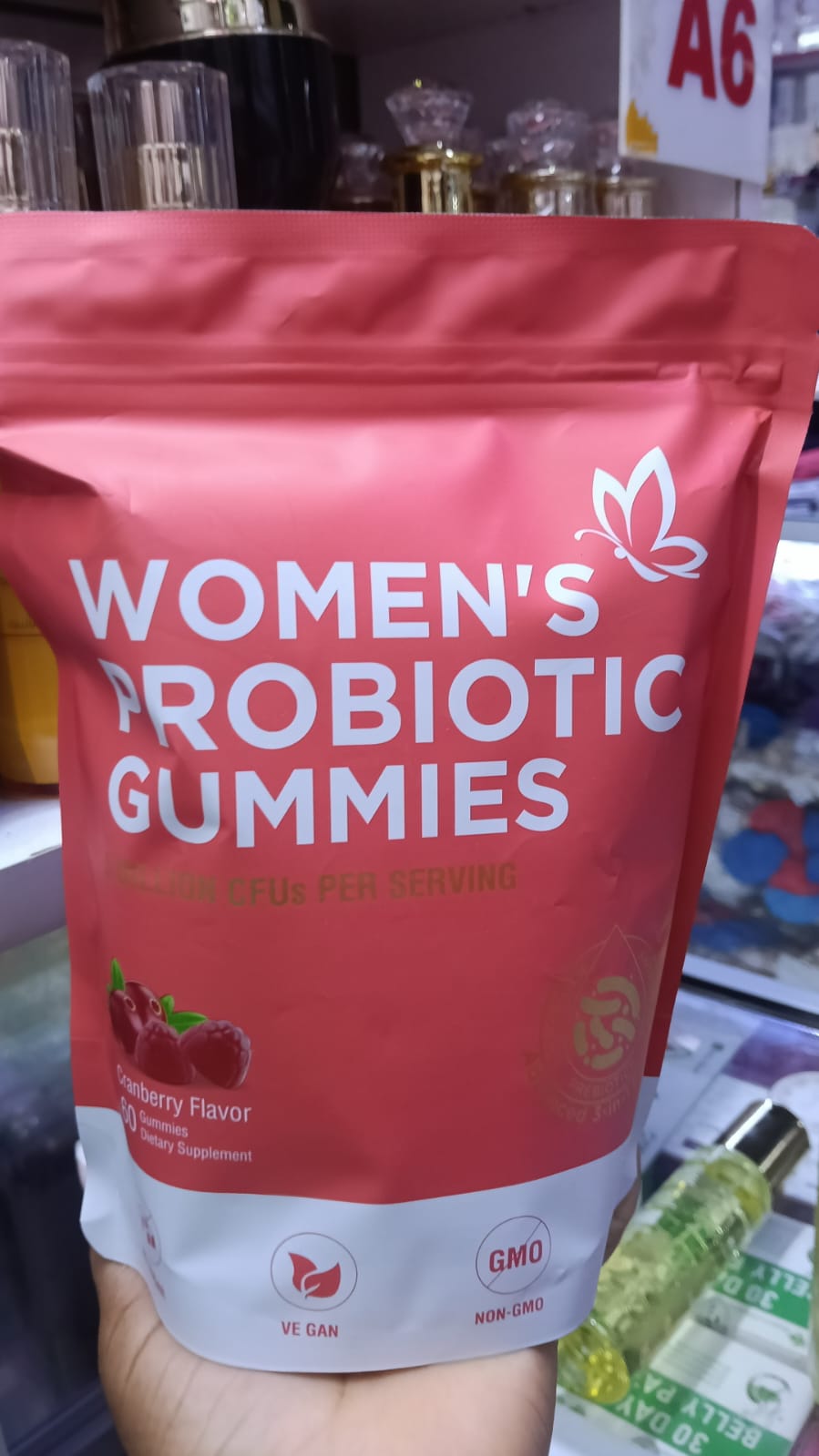 vivonu women's probiotics gummies 60s