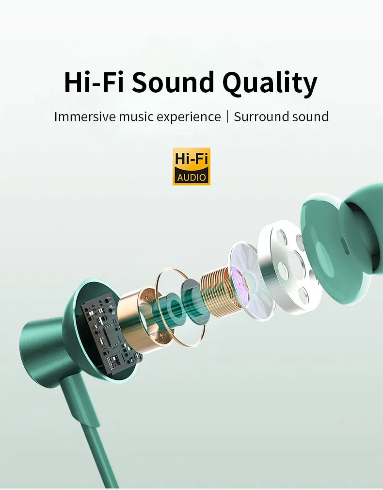 Amaya wireless Bluetooth Neckband with 75 Hours continuous music Playtime | AEP-E10D