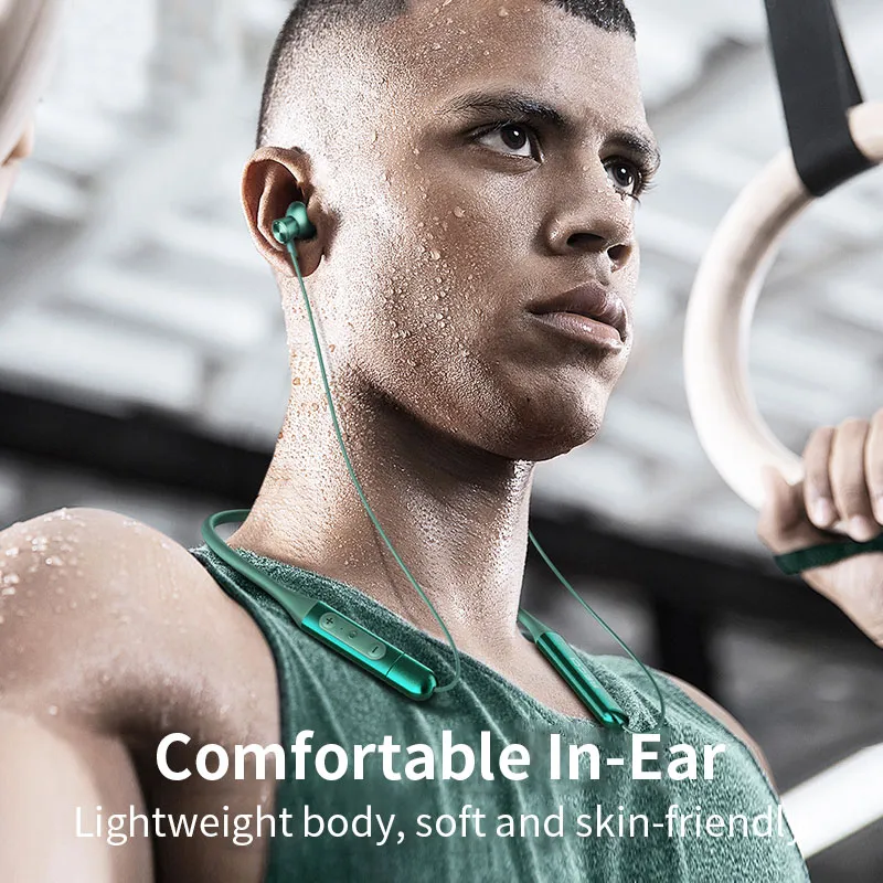 Amaya wireless Bluetooth Neckband with 75 Hours continuous music Playtime | AEP-E10D