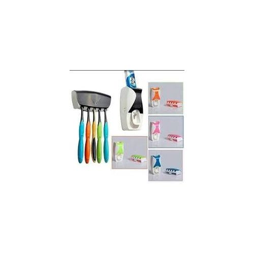 Toothpaste Dispenser+ Toothbrush Holder