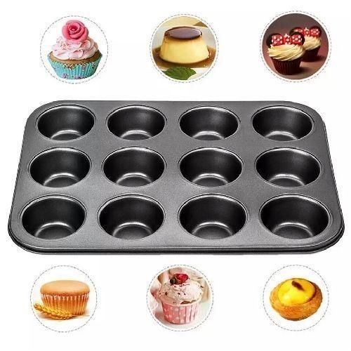 12-Hole Non-Stick Muffin / Cupcake ,Baking Oven Tray /Pan