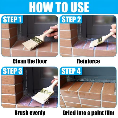 Transparent Waterproof Glue With Brush for Roof Leakage, Crack Seal Agent, Water Leakage Solution, Pipe Wall Tiles (300 Gram)