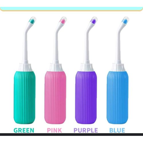 Portable Travel Spray Bottle Bidet for Toilet Handheld Postpartum Perineal Cleansing Childbirth Cleaner for Outdoor, camping, personal Hygiene Care, travelling-500ml