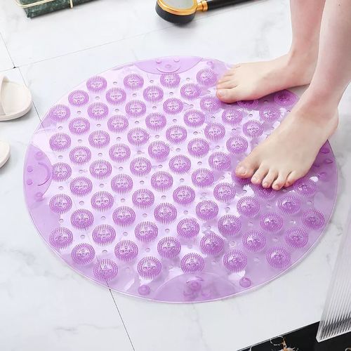 Bathroom Mat Anti-slip Round Safety Mat