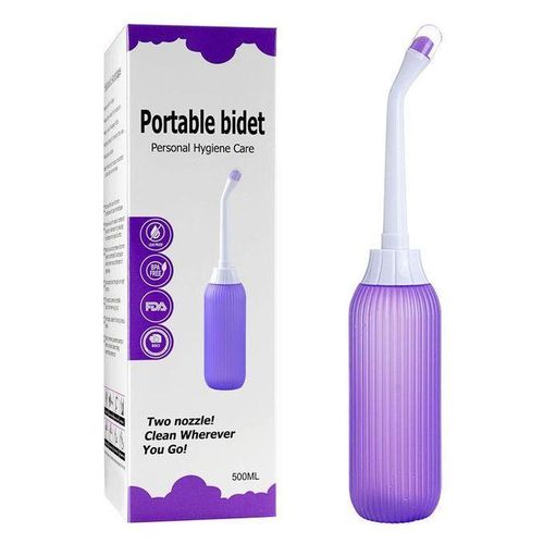 500ml Portable Bidet Sprayer Personal Hygiene Private Parts Flushing Device