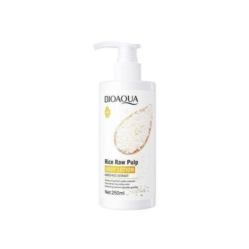 BIOAQUA Rice Raw Pulp Smooth Moisturizing Nourishes Refreshing Body Lotion