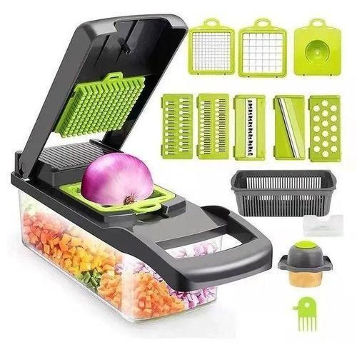 14 in 1 Multifunctional Food Chopper Vegetable Chopper Onion Chopper Kitchen Vegetable Slicer Dicer Cutter Veggie Chopper