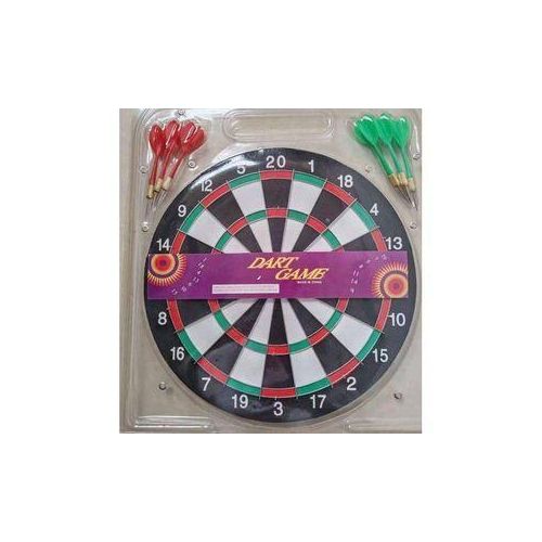 Classic Dart Game Set with  Dartboard and 6 Darts  Indoor & Outdoor Recreation Toy for Family Fun, Party Games, Skill Training, Safe Entertainment for Adults and Kids