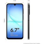 Samsung Galaxy A17 128GB+6GB 6.7" Super AMOLED Display Mediatek Helio G99 50MP Triple Camera Android 15 IP54 Waterproof 5000mAh 25W Type-C AI Smart Phone