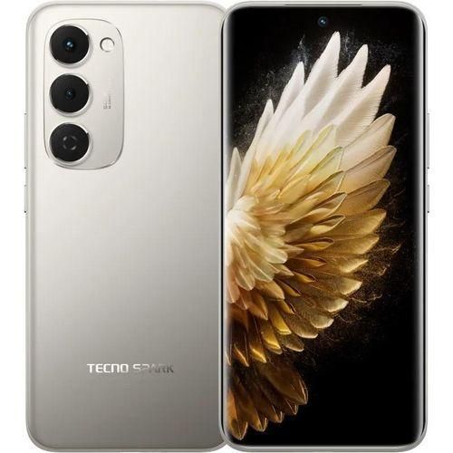 TECNO SPARK 40 Pro Plus 128GB +16(8+8)GB 6.78 inch 120Hz Display 50MP Dual Speaker 5200mAh 45W Type-C Dual SIM 4G Side Fingerprint IP64 Smartphone