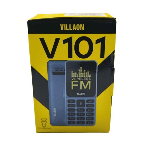 VILLAON V101 ,1.77 INCH DISPLAY ,1000mAh Battery, Torch, Wireless FM RADIO, FACEBOOK Dual sim Feature phone