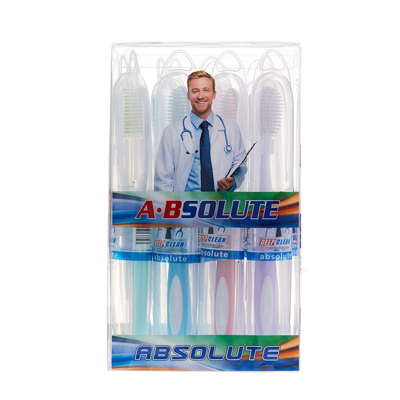 NORA Home 8pcs Soft-bristled Toothbrush‌ Regular Size Head with Box Designed with Cone-Shaped bristles for periodontal Disease Suitable for Sensitive Teeth and Gum Recession