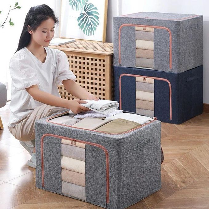 100L zipped storage box/wardrobe organiser.
