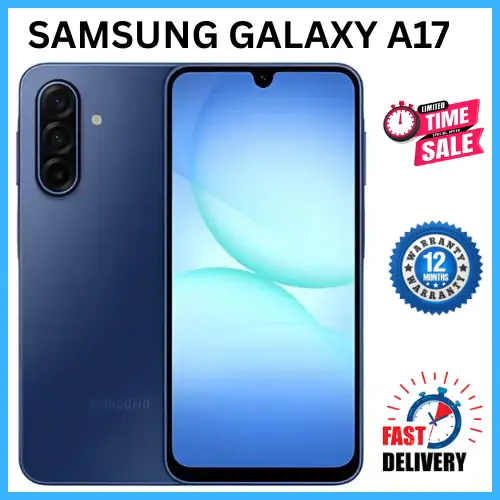 LIMITED OFFERS!!! BRAND NEW SAMSUNG GALAXY A17 128GB/256GB+4GB/6GB/8GB  6.7" Super AMOLED Display 50MP Triple Camera Android 15 IP54 Waterproof 5000mAh 25W Type-C Charge AI Smart Phones phone