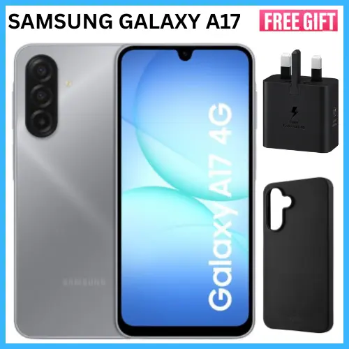 LIMITED OFFERS!!! BRAND NEW SAMSUNG GALAXY A17 128GB+6GB 6.7" Super AMOLED Display 50MP Triple Camera Android 15 IP54 Waterproof 5000mAh 25W Type-C Charge AI Smart Phones phone+FREE GIFTS