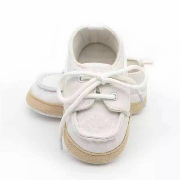 Baby Boy PU Leather First Walkers Newborn 6-12 Month Loafers Non-slip Soft Sole Shoes
