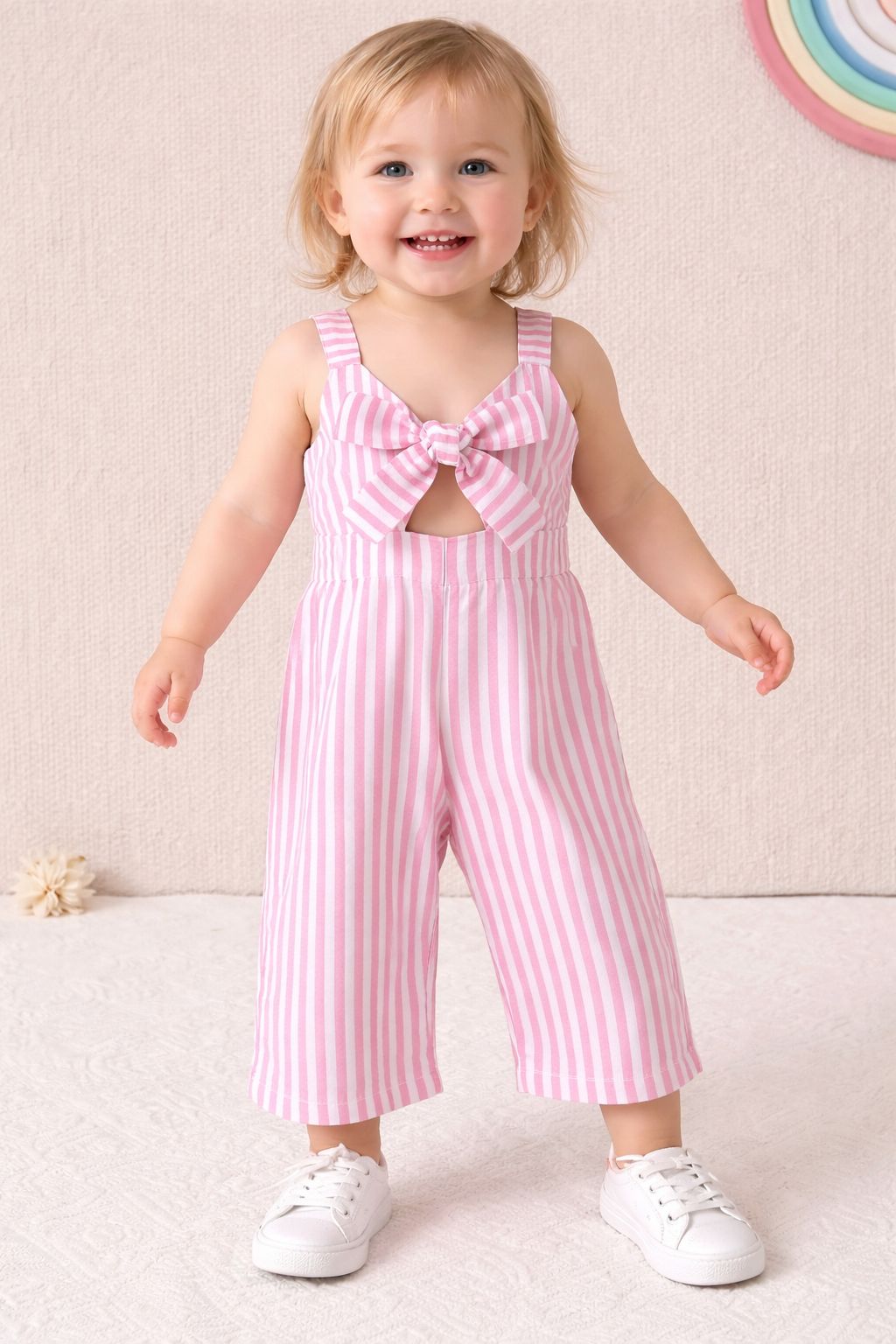 2 years Baby Girls Stripe Rompers Summer Wear