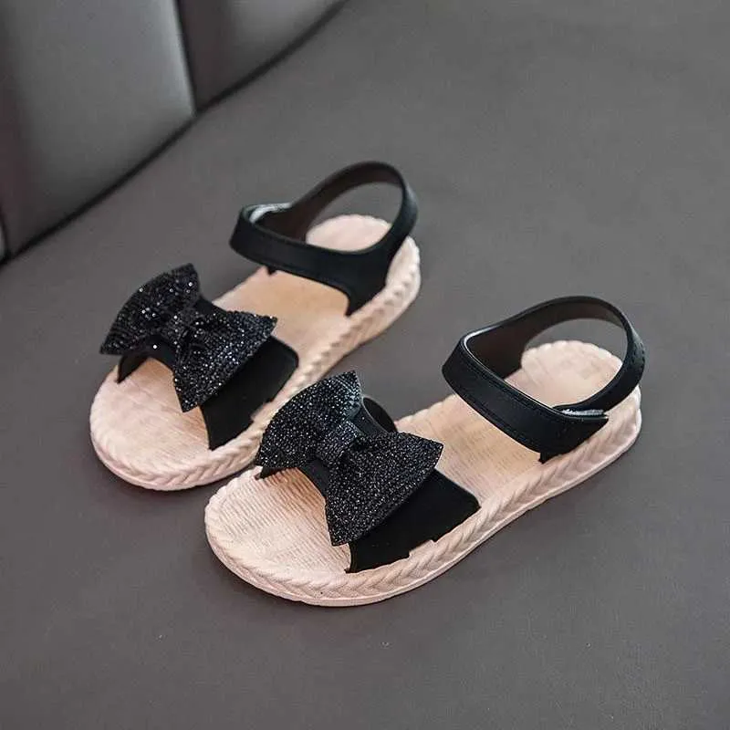 Kids Open Toe Sandals Comfortable Lightweight Summer Flip Flops Non-Slip Soft Sole Casual Beach Shoes for Boys & Girls
