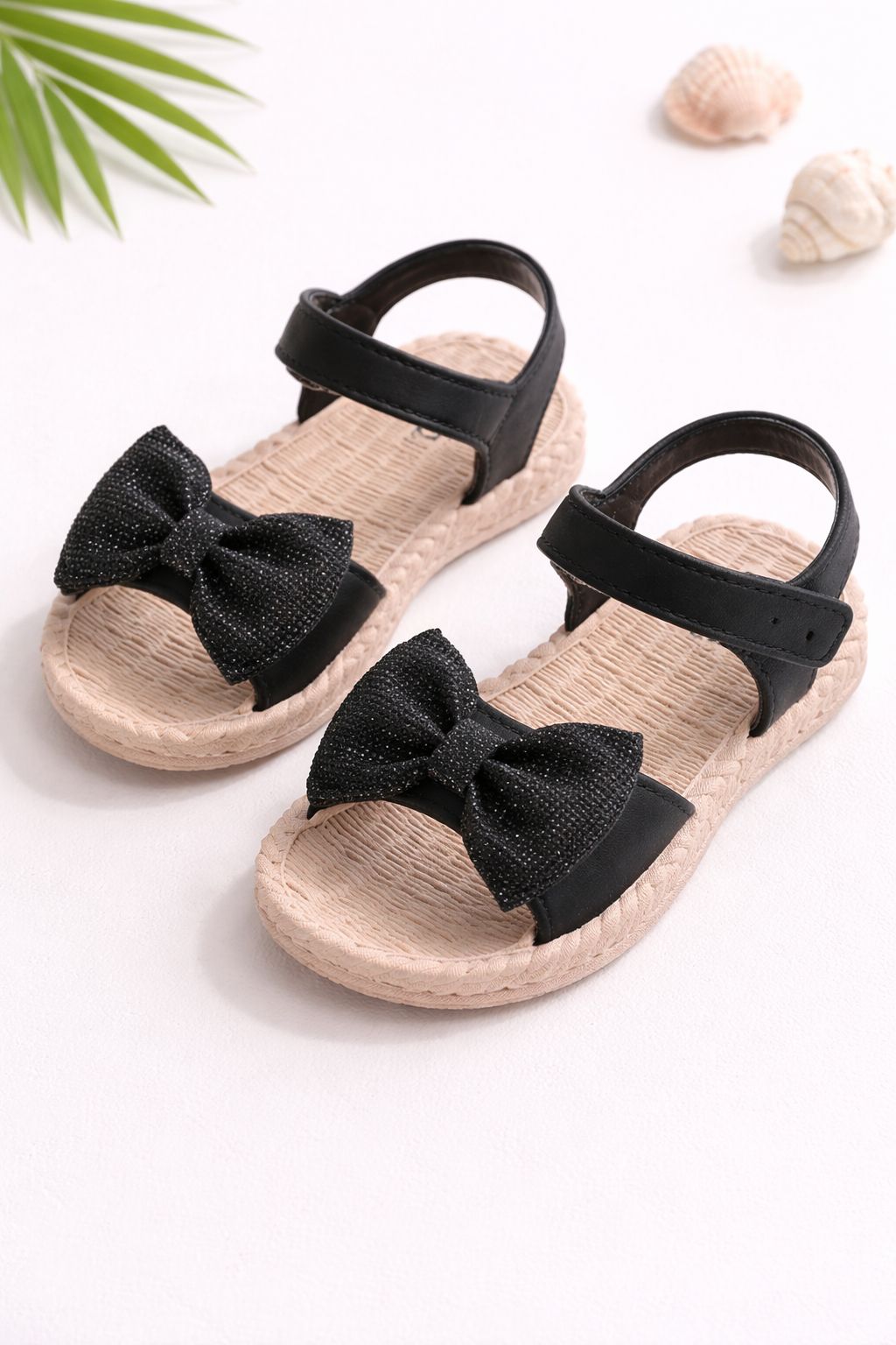 Kids Open Toe Sandals Comfortable Lightweight Summer Flip Flops Non-Slip Soft Sole Casual Beach Shoes for Boys & Girls