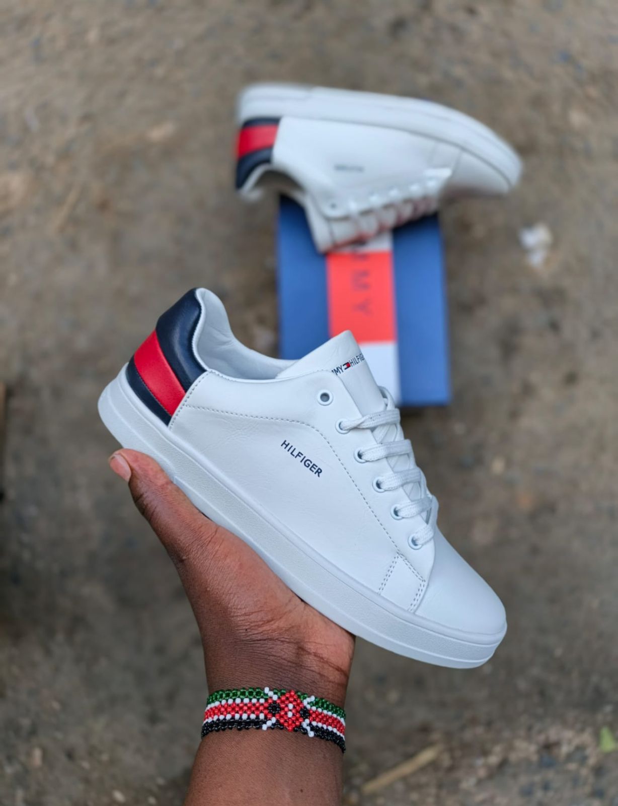 Men's Royal Street Elite Leather Sneakers—a sleek and versatile pair designed for individuals who appreciate minimal elegance with a sporty edge Size 40 to 45