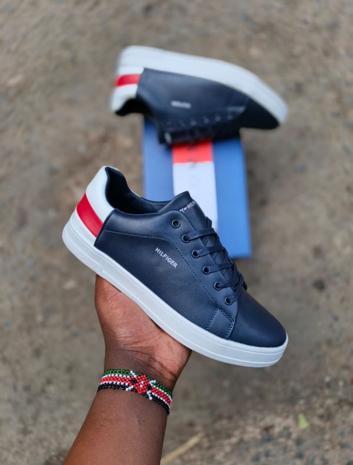 Men's Royal Street Elite Leather Sneakers—a sleek and versatile pair designed for individuals who appreciate minimal elegance with a sporty edge Size 40 to 45