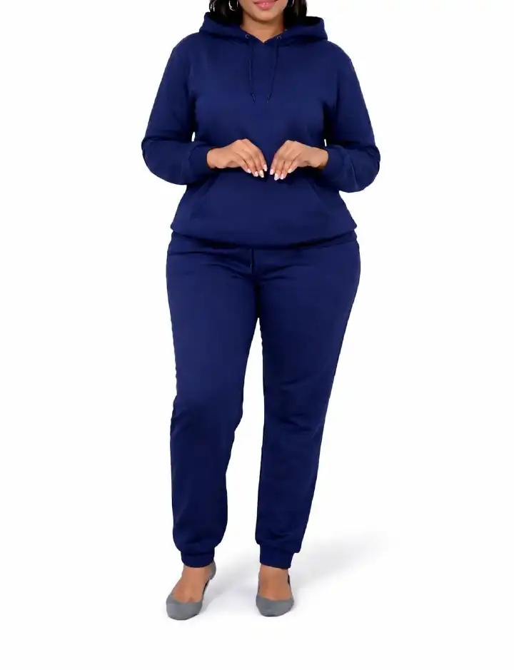 Women's 2- piece Midnight Comfort Luxe Lounge Set Size M to 3XL the perfect blend of relaxed elegance and modern athleisure.
