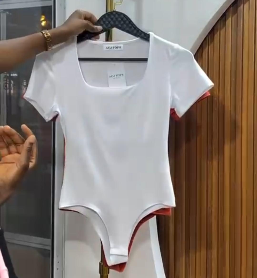 Ladies' Scarlet Sculpt Luxe Bodysuit Size M to XL the ultimate fusion of bold elegance and everyday comfort.Designed for the modern woman who loves to stand out, this striking red piece hugs your body