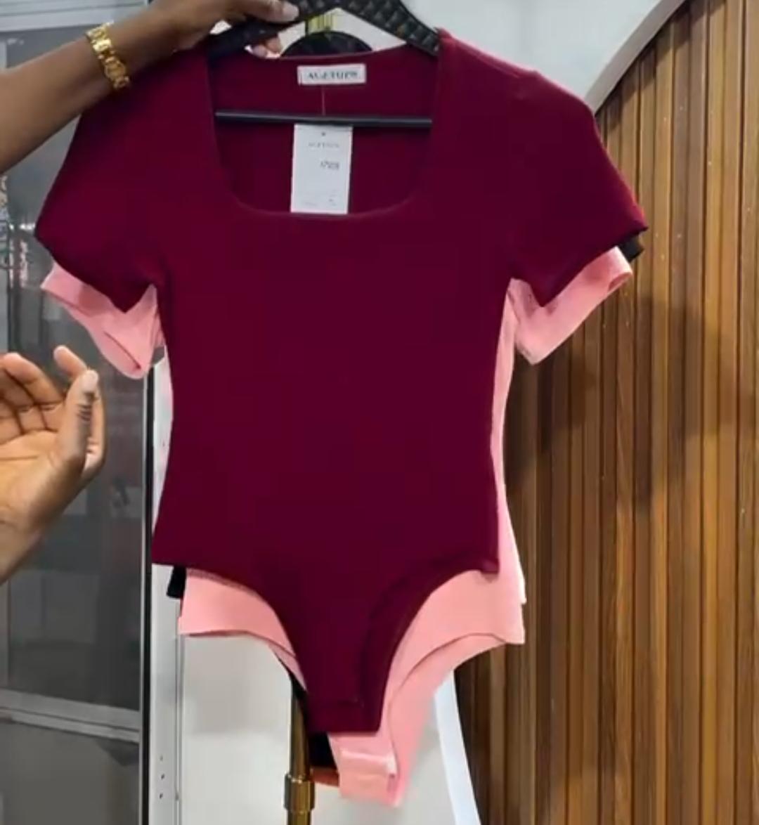 Ladies' Scarlet Sculpt Luxe Bodysuit Size M to XL the ultimate fusion of bold elegance and everyday comfort.Designed for the modern woman who loves to stand out, this striking red piece hugs your body