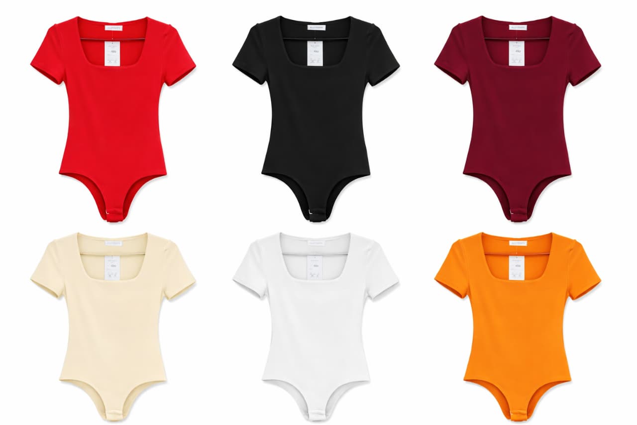 Ladies' Scarlet Sculpt Luxe Bodysuit Size M to XL the ultimate fusion of bold elegance and everyday comfort.Designed for the modern woman who loves to stand out, this striking red piece hugs your body