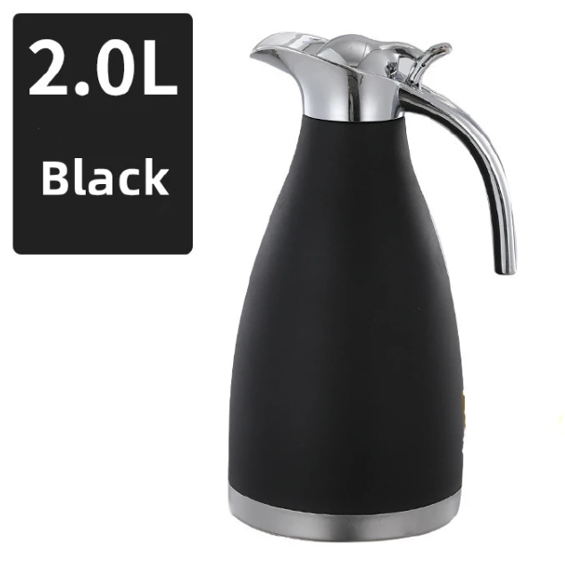 Jamespot 2.0L Stainless Steel Vacuum Coffee Pot Vacuum Thermos Flask