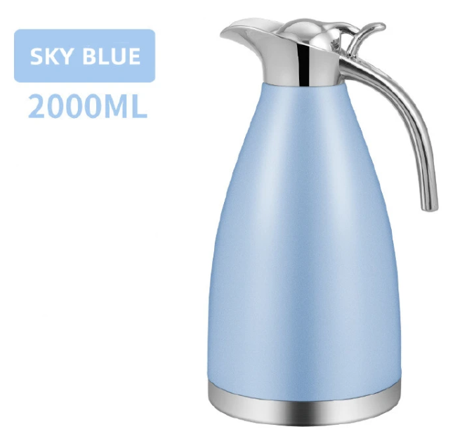 Jamespot 2.0L Stainless Steel Vacuum Coffee Pot Vacuum Thermos Flask