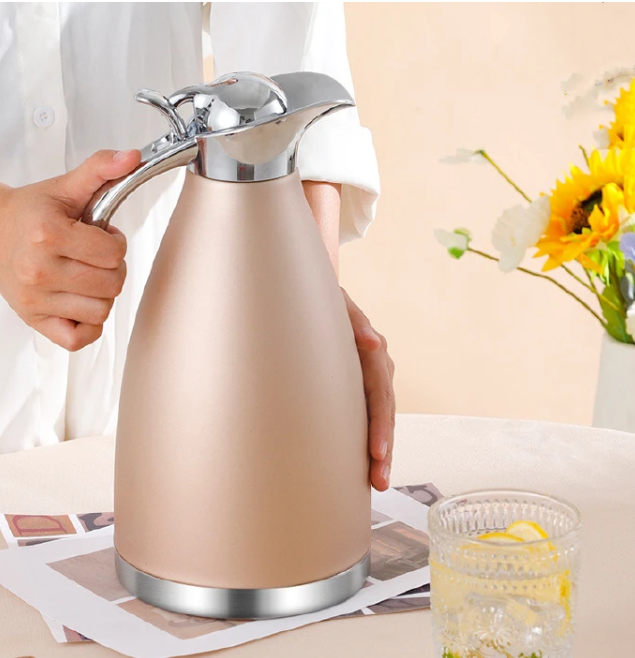 Jamespot 2.0L Stainless Steel Vacuum Coffee Pot Vacuum Thermos Flask